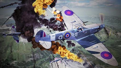 Gameplay screenshot from world warplane War warfare sky for Android