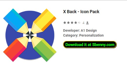 x back icon pack