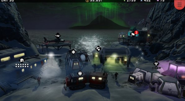 Gameplay screenshot from xenowerk tactics for Android