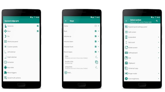 Gameplay screenshot from xposed edge pro for Android