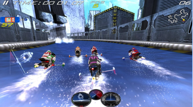 Gameplay screenshot from xtrem jet for Android