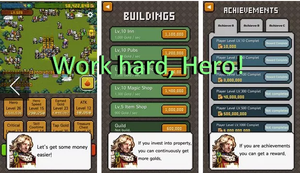  Work hard, Hero!