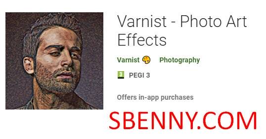 varnist photo art effects