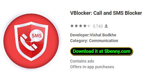  VBlocker: Call and SMS Blocker