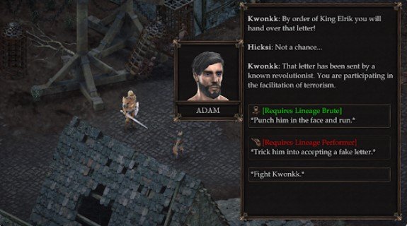 Gameplay screenshot from vendir plague of lies for Android
