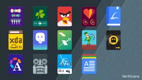 Gameplay screenshot from verticons icon pack for Android