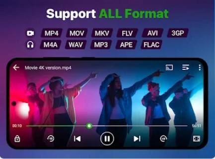 Gameplay screenshot from video player all format for Android