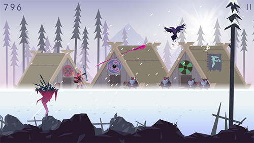 Gameplay screenshot from vikings an archer s journey for Android
