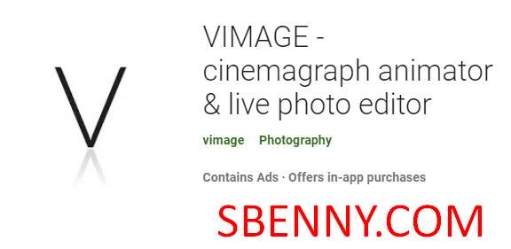  VIMAGE - cinemagraph animator & live photo editor