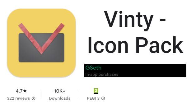  Vinty - Icon Pack
