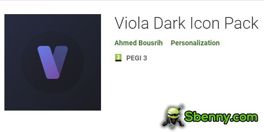 viola dark icon pack