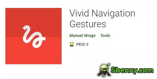 vivid navigation gestures