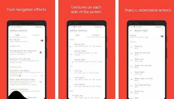 Gameplay screenshot from vivid navigation gestures for Android