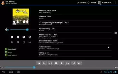 Gameplay screenshot of VLC Mobile Remote - PC & Mac MOD APK on Android