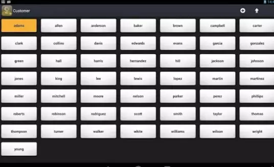 Gameplay screenshot from wando pos customer for Android