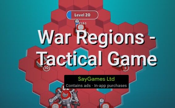 war regions tactical game