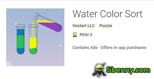 water color sort