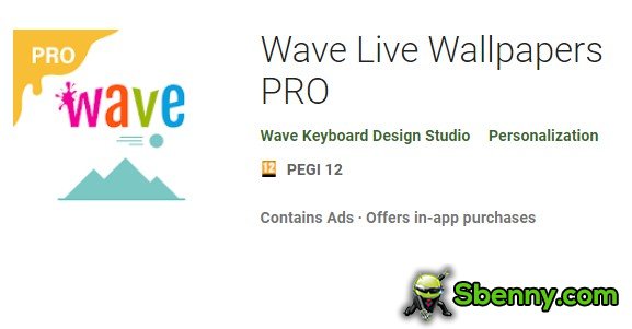 Wave Live Wallpapers PRO Free In-app Purchases MOD APK