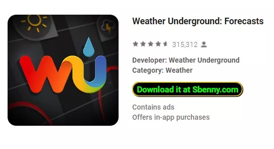 weather underground forecasts