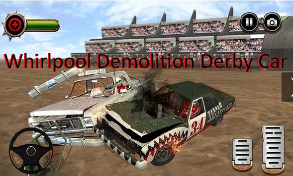  Whirlpool Demolition Derby Car