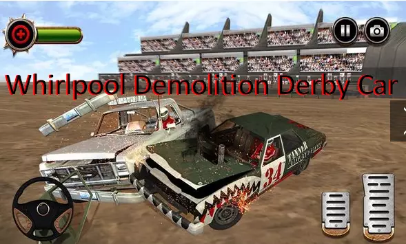  Whirlpool Demolition Derby Car