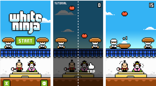 white ninja