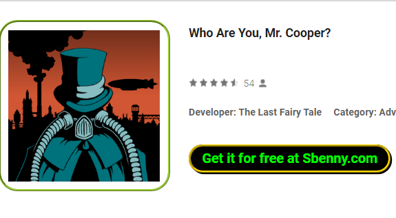  Who Are You, Mr. Cooper?