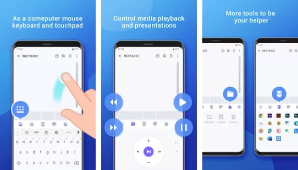 Gameplay screenshot from wifi mouse pro for Android