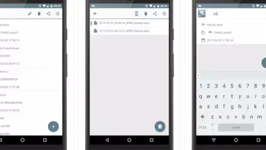 Gameplay screenshot from wifi password manager for Android