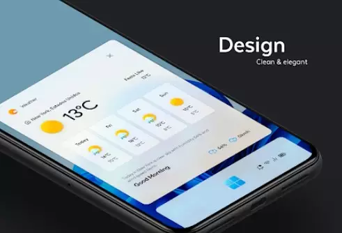 Gameplay screenshot from windows 11 for klwp for Android