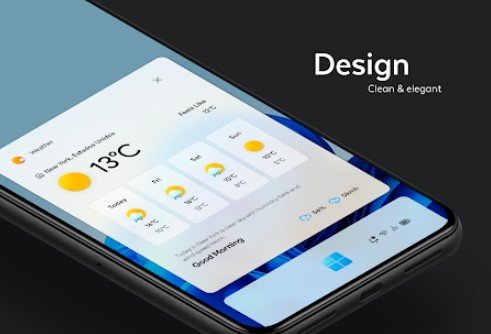 Gameplay screenshot from windows 11 for klwp for Android