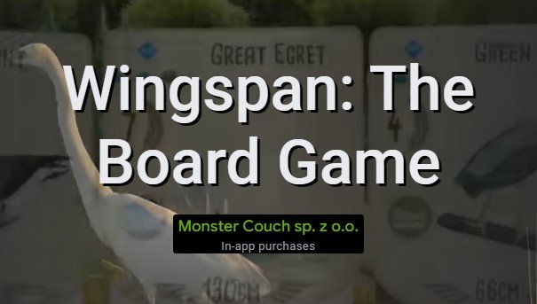  Wingspan: The Board Game