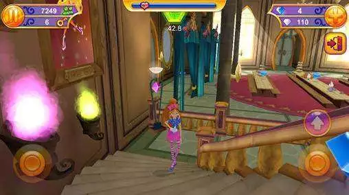 Gameplay screenshot from winx butterflix adventures for Android