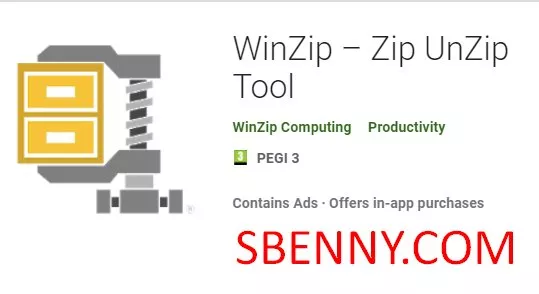 winzip zip unzip tool