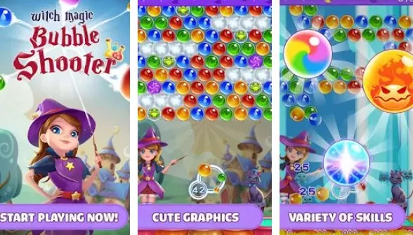  Witch Magic: Bubble Shooter