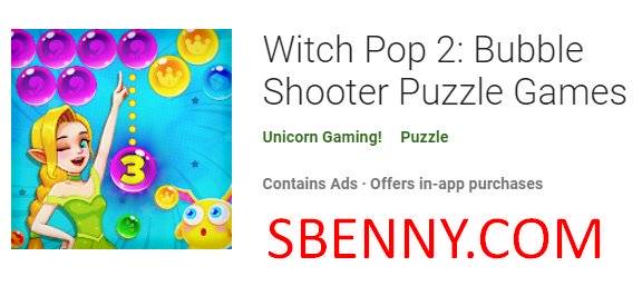  Witch Pop 2: Bubble Shooter Puzzle Games
