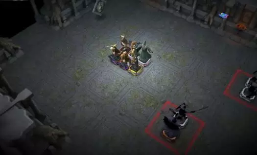 Gameplay screenshot from wizrogue labyrinth of wizardry for Android