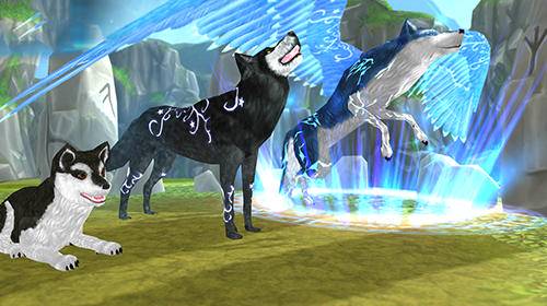 Gameplay screenshot from wolf the evolution online rpg for Android
