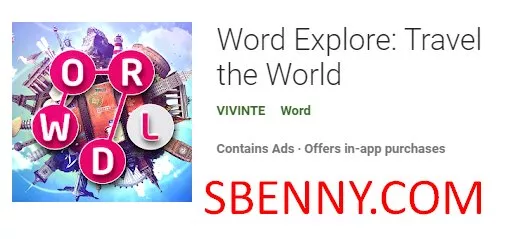 word explore travel the world