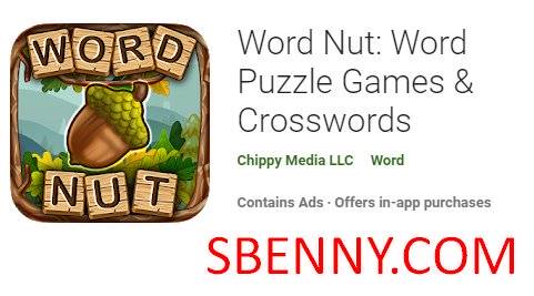 word nut word puzzle games and crosswords