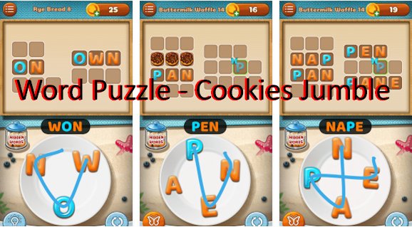  Word Puzzle - Cookies Jumble