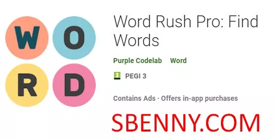  Word Rush Pro: Find Words APK