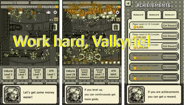  Work hard, Valkyrie!