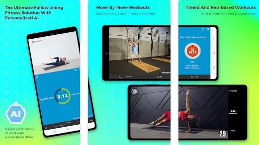 Gameplay screenshot from workout trainer ai for Android