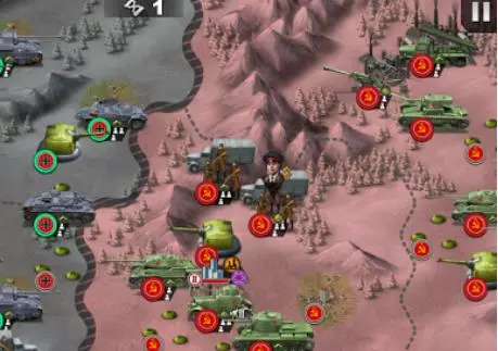 Gameplay screenshot from world conqueror 4 for Android