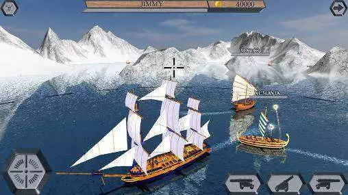 Gameplay screenshot from world of pirate ships for Android