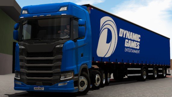 Gameplay screenshot from world truck driving simulator for Android