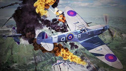 Gameplay screenshot from world warplane War warfare sky for Android