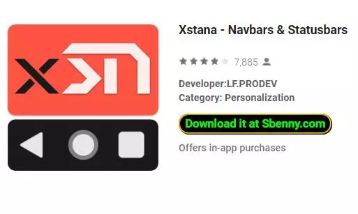 xstana navbars and Statusbars