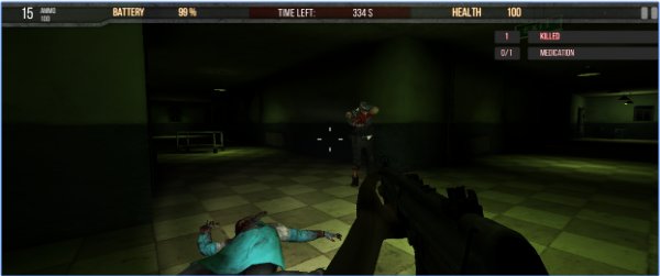 Gameplay screenshot from Zombie Hospital for Android